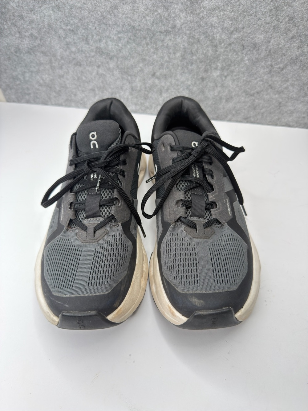 On Running Men’s Athletic Sneakers in Gray and Black